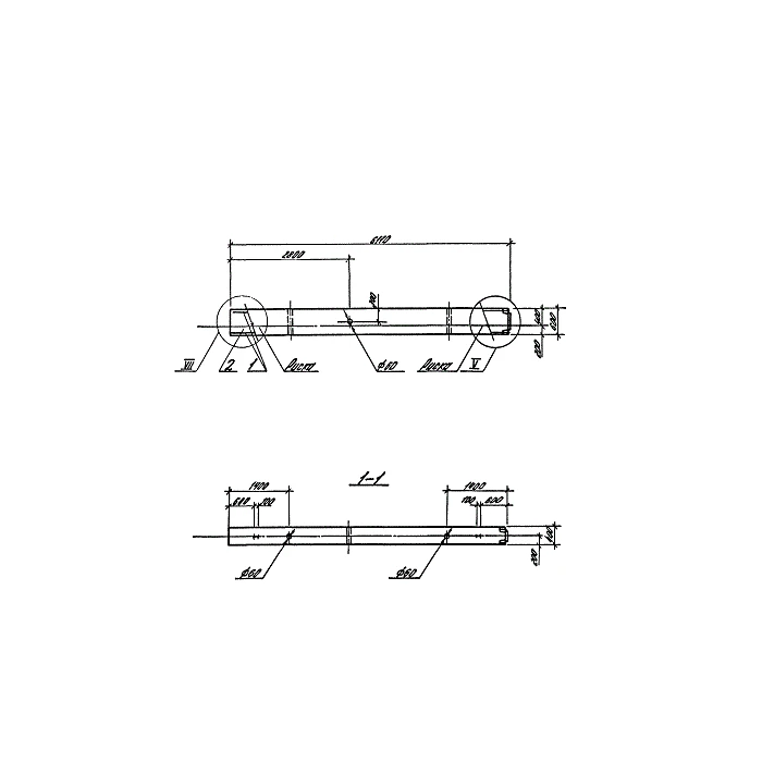 Колонна железобетонная К 11-37